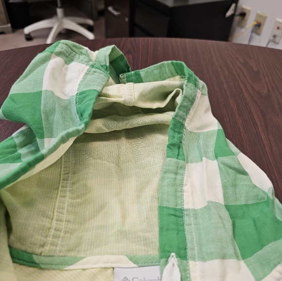 Columbia Oregon Ducks Long Sleeve Plaid Shirt Size S - Picture 3 of 7